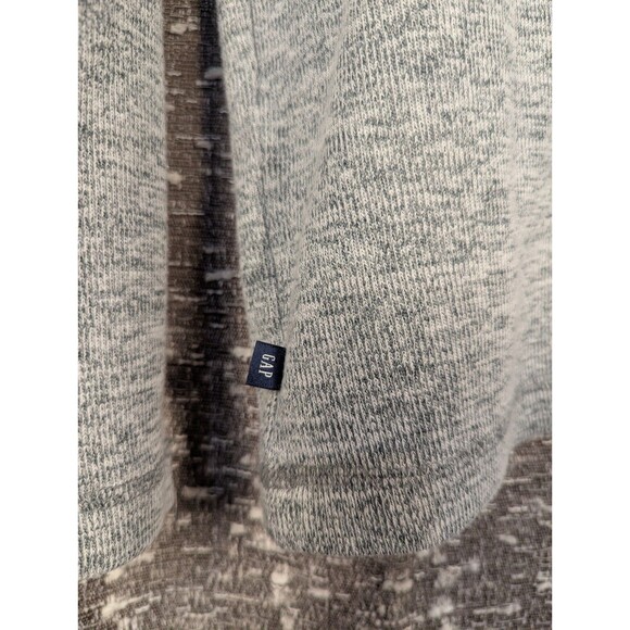 Gap Quarter Button Up Sweater Gray‎ Men’s Large - Picture 6 of 9